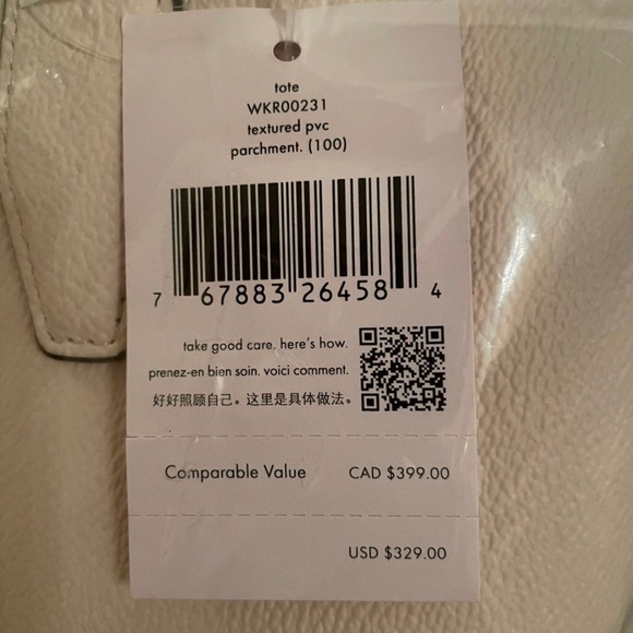 Lori Tote Parchment - Picture 4 of 4